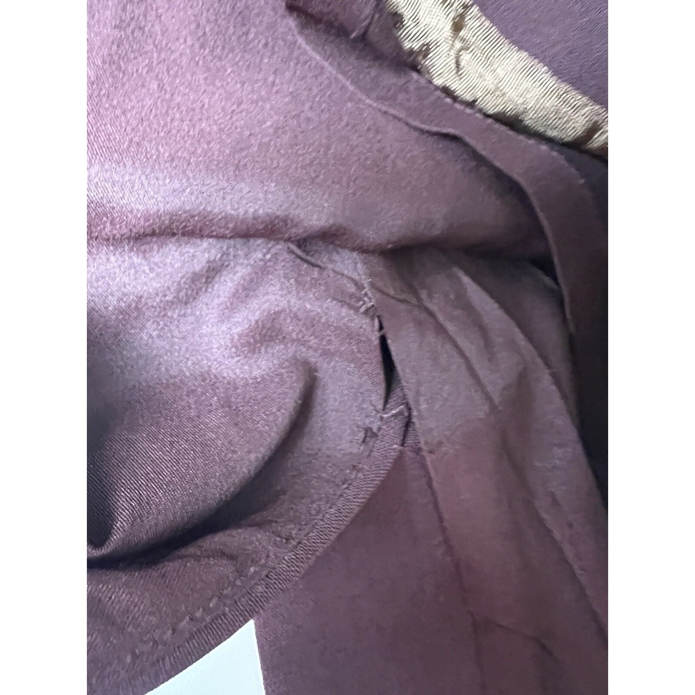 J CREW Aubergine Stretch Refined Wool Overlay Sheath Dress sz US Size 0 - Picture 15 of 15